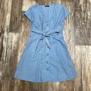 Light blue summer dress
